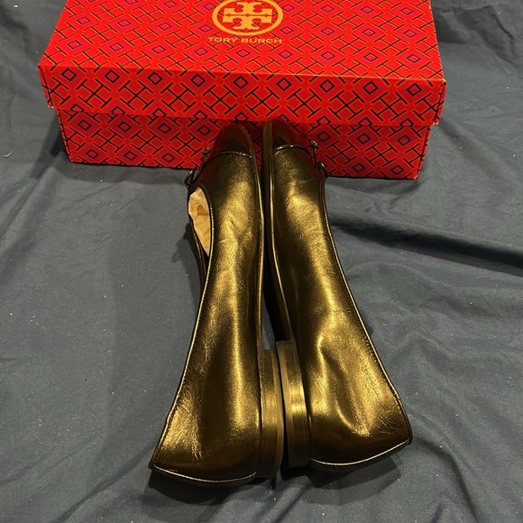 Tory Burch Black Flats - Picture 3 of 6